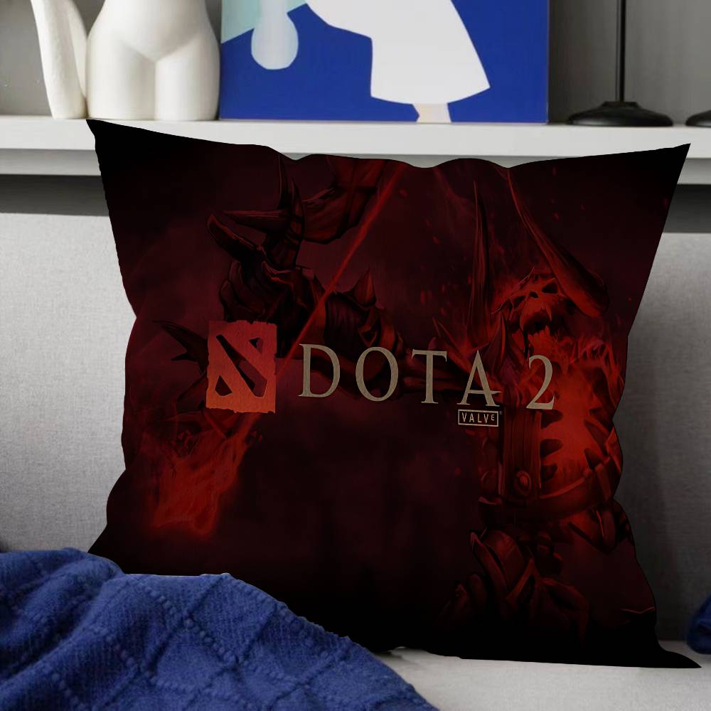 D-Dota 2 Игровая подушка Подарок Украшение для дома и офиса Спальня Диван Автомобильная наволочка 45x45