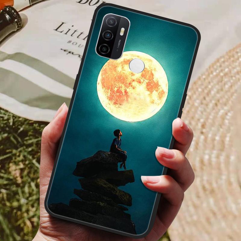 Чехол для OPPO A53S 2020 Кот Волк Расписной Силиконовый Мягкий Чехлы для Телефона для OPPO A53 A 53 Задняя Крышка Fundas Для OPPOA53 4G A 53S Para