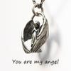 You Are My Angel Pendant Necklace Guardian Angel Amulet Necklace for Men Women Birthday Gifts Good Lucky Jewelry