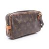 Used LOUIS VUITTON MarlyBandouliereMonogram Shoulder Bag M51828 PVC coated canvas leather Brown Used Women
