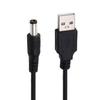 Кабель-адаптер USB на DC5.5x2.5мм Безопасная зарядка Силовой кабель DC5.5x2.5 Кабель Прямая / Изогнутая головка Множественная защита