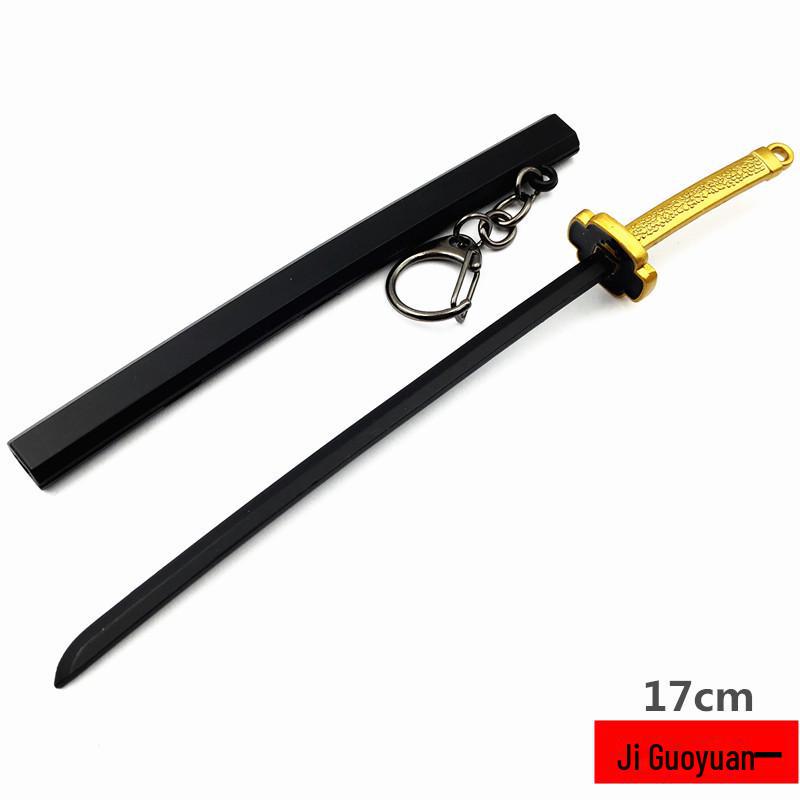 Модель меча-подвески «Убийца демонов Камадо Пламя и Ветер», брелок, 17 см