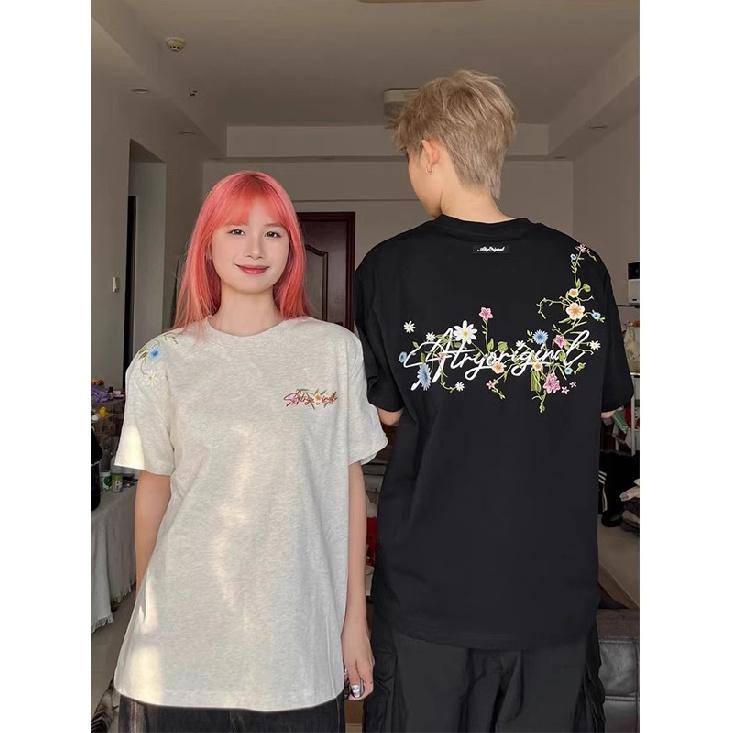 Летняя модная мужская футболка с короткими рукавами, минималистичный топ с круглым вырезом и короткими рукавами, парная футболка