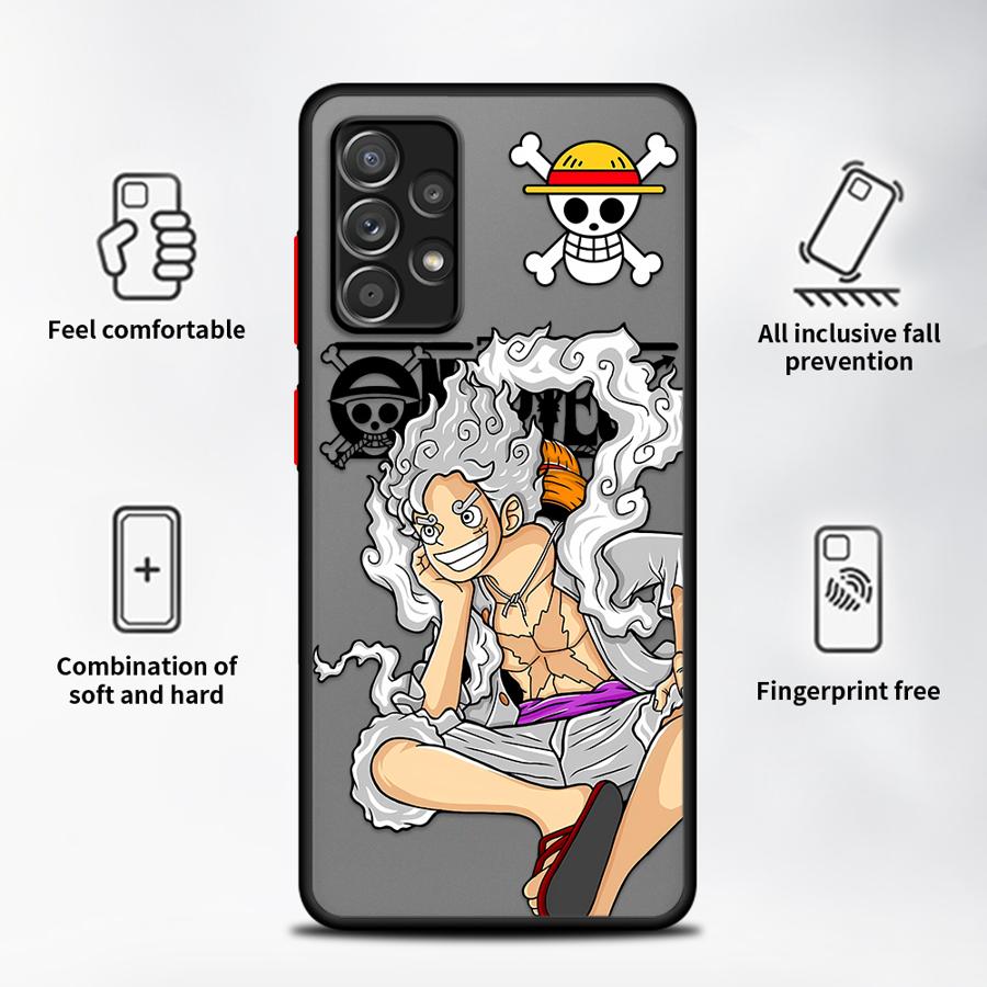 Крутой чехол One Piece Luffy для Samsung Galaxy A14 A23 A52S A72 A34 A36 A54 A53 A73 A33 A35 A56 A55 A16 A15 A17 A52 Чехол для телефона