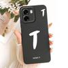 For OPPO A6X A6 A6T Pro 4G 5G 2026 Lucky Initial Letter Phone Case For Oppo A6 A6x A6t Soft Silicone Shockproof Cases Bumpers