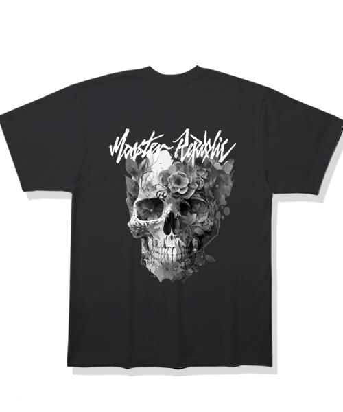 MONSTER REPUBLIC Maviscul Пепельно-серый Футболка Черный
