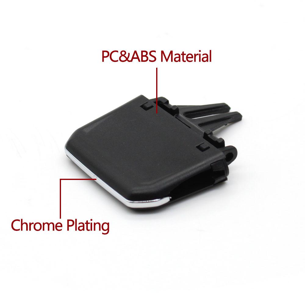 1PC Car Left Right Middle AC Air Vent Grille Air Outlet Tab Clip Slider Adjust Repair Kit For VW Volkswagen Tiguan 2017-2022
