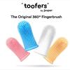 Pet Supplies Dog Cat Cleaning Toothbrush Tool for Bad Breath and Tartar, Soft Finger Brush