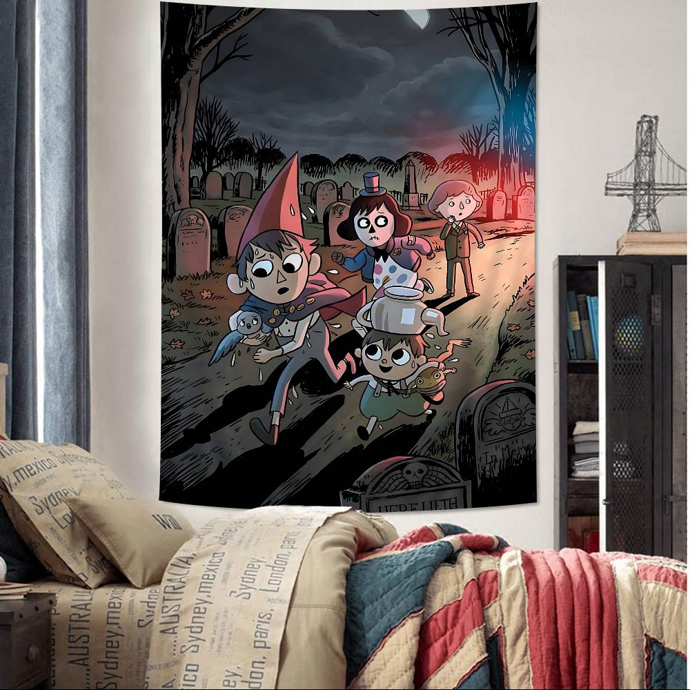 Over The Garden Wall Anime Cartoon Tapestry Bohemian Wall Tapestries Mandala Wall Hanging Sheets