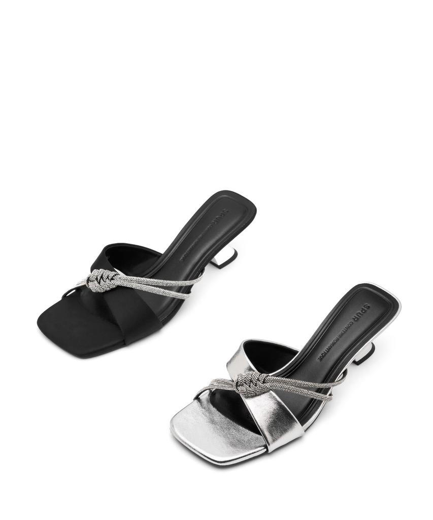 Шлепанцы Spur Cleo с кристаллами 6,2 см -Ws9036 (2Цвет)