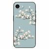 For iPhone 16e Case Soft Silicone Flowers 3D Relief Cover for iPhone 16e 2025 Black Phone Cases Funda On for Iphone16e 16 e Cool