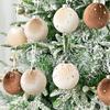 15pcs Shatterproof Christmas Ball Pendant 8cm Christmas Tree Pendant Kid Gift