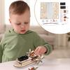 1 Set DIY Remote Control Boat Model Kit Handmade Wooden Puzzle RC