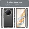 For Huawei Honor X9C Case Cover For Honor X9C Capas New Phone Back Shockproof Bumper Soft TPU Carbon Fiber Cover Honor X9C X9 C