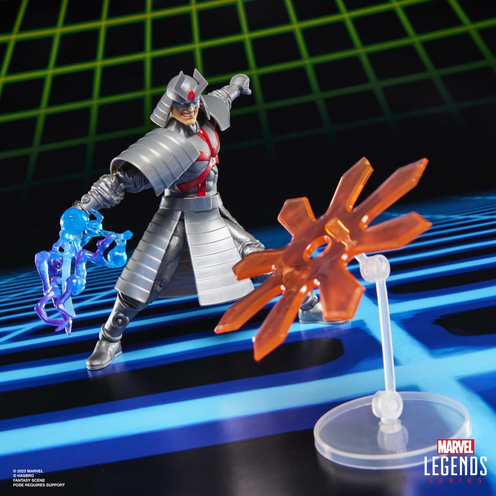 Hasbro Marvel Legends Series Gamerverse Wolverine Silver Retro Collectible 15cm Action Figure Authentic vs. Samurai, Game-Inspired G0624,