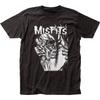 Misfits Pushead Глаз ЧБ Мужская Футболка Лицензированная Рок-н-ролл Музыка Ретро Черная