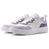Li-Ning Удобные универсальные износостойкие низкие кроссовки для скейтбординга женские кроссовки белые фиолетовые AGCT406-2