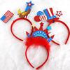 1/15 шт., повязка на голову для вечеринки, повязка на голову с американским флагом, День памяти, День независимости, 4 июля, головной убор, аксессуар для патриотической вечеринки