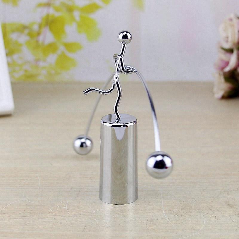 Колыбель-маятник Ньютона, креативный баланс, железный человек, шар, ремесла, орнамент, стакан, детский подарок, настольная игрушка, аксессуары для украшения дома