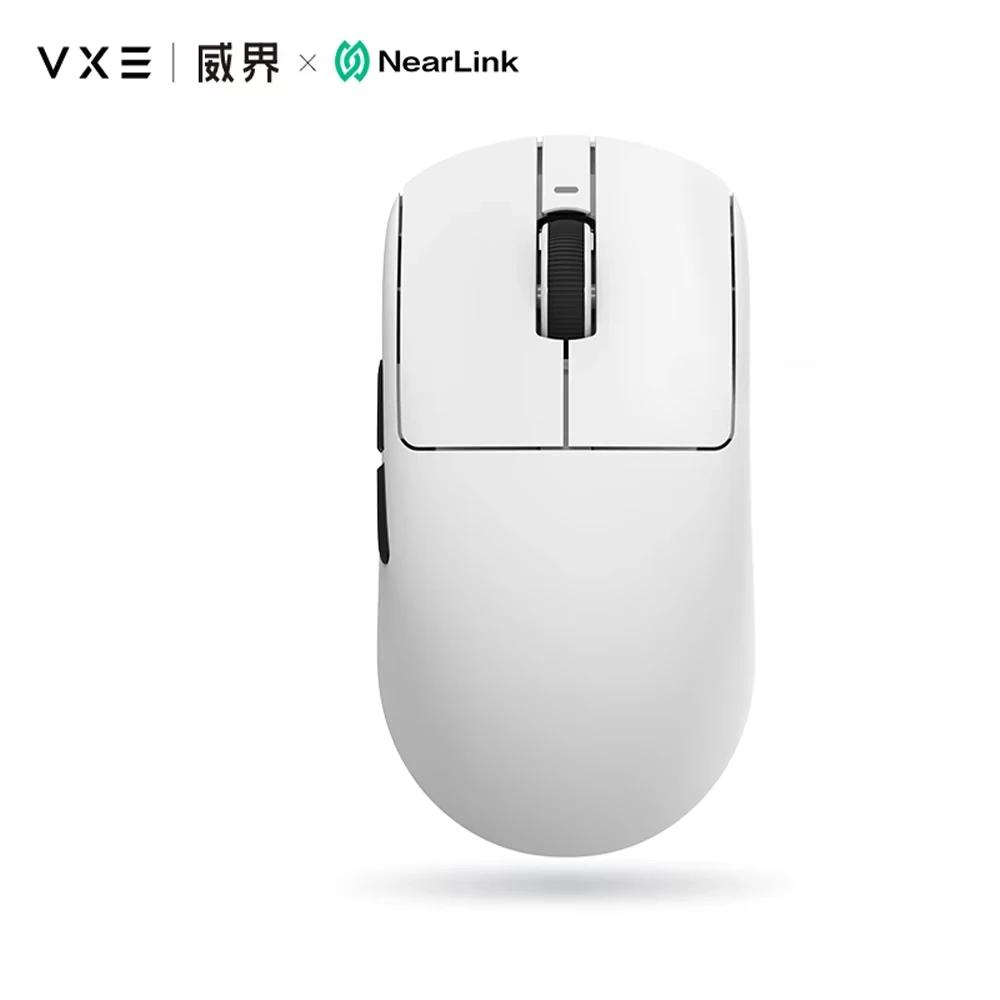 Мышь ATK Vxe Dragonfly R1 Черно-белая R1 Se Pro Мышь 4K Приемник Легкая ПК Беспроводная Bluetooth Игровые Аксессуары для Киберспорта