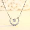 Jewelry Star Moon Necklace Korean Edition Clavicle Chain Women's Fashion Jewelry Niche Design Sense Simple Style