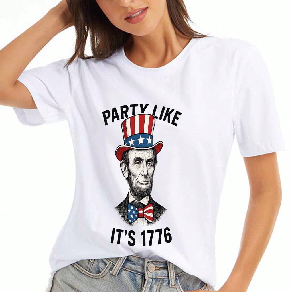 Liberty Equality Fraternity Wounisex's Cotton T Shirt, Premium Cotton Quality Print, Durable, Casual Fashion. French Slogan Tee With Star Decoration A