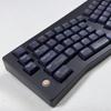 Набор колпачков клавиш XDA Profile PBT для программистов, термосублимированные колпачки клавиш для механической клавиатуры черного цвета, 128 шт.