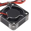 Motor Cooling Fan Universal 31x31mm 23000RPM Aluminum Plastic RC Car ESC Heatsink Fan for AXIAL for Traxxas for HSP for Redcat for HPI DC 5‑9V Silver