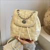 Fashion Small Backpack Women's New Chain Backpack Women's