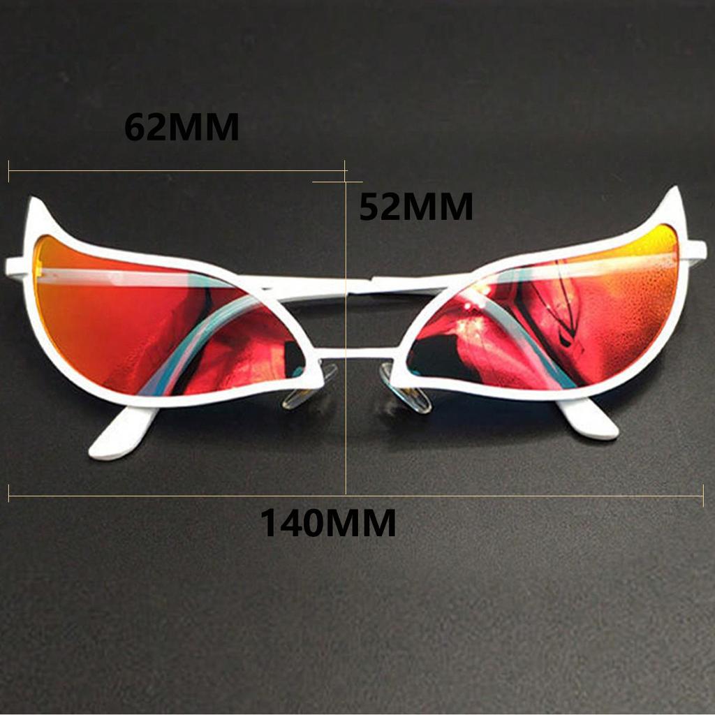 Doflamingo очки Donquixote Doflamingo кошачий глаз косплей солнцезащитные очки для мужчин и женщин модные винтажные забавные солнцезащитные очки мужские и женские очки вечерние оттенки
