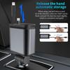 Dual Retractable Car Charger with Starry Sky Projector - 4-in-1 Multi-Functional Gadget