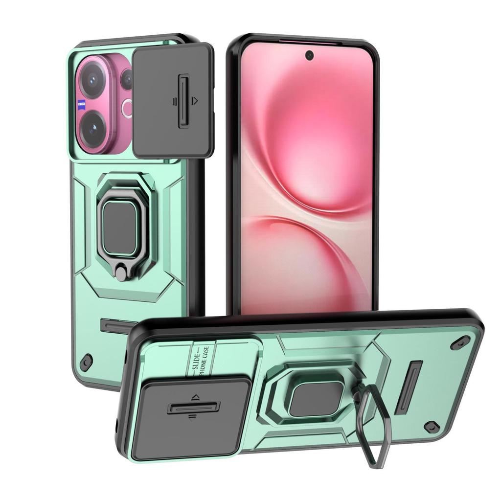 Applicable to VIVO V60 battle bear mobile phone case V50 window push bracket S18Pro anti-drop S18 protective case