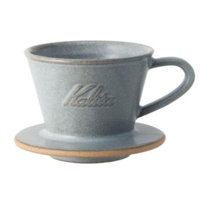 Kalita Mino Ware x Wave Dripper MI 155 Дриппер Керамические чашки 1-2 (Песочно-серый)