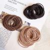 50/100PCS Nylon Elastic Hair Tie 5CM Rubber Band for Women Men Thin Hairbands Ponytail Holder Hair Accessories