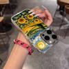 Чехол для телефона 'Звездная ночь' и 'Подсолнухи' Ван Гога для IPhone 17 Air 16 15 14 13 12 11 Pro Pro Max Plus Прозрачный Мягкий Чехол