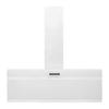 Wall-mounted Hood - Steel and Tempered Glass - 90 Cm - White - 3 Speeds - LED Light