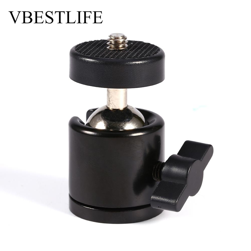 VBESTLIFE Поворотный на 360 градусов вращающийся 1/4" винт с шаровой головкой крепление подставка с шаровой головкой