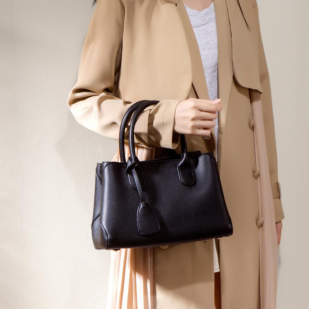 2025 New Model High-End Handbag, Elegant Soft Bag, Large Capacity, High-End Mom Bag, Single Shoulder Crossbody Tote Bag