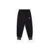 Li Ning X Disney Collaboration Casual Embroidered Jogger Pants Women Bottoms Black AKLR320-1