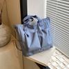 Fashionable Women's Oxford Cloth Crossbody Bag 2024 Summer Style Large Capacity Student Tote