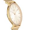 [TIMEX] Watch Timex TRANSCEND Gold Dial Brass Mineral Glass Quartz Japanese Movement 34MM America Watch TW2V52200 Women's