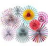 Decor Supplies Birthday Party Decor Tissue Paper Wedding Fans Flower Paper Crafts Paper Fan Flowers