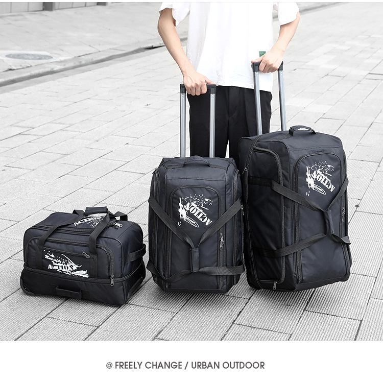 Большая вместимость, оксфордская ткань, набор из 3-х предметов, сумка на колесах для путешествий