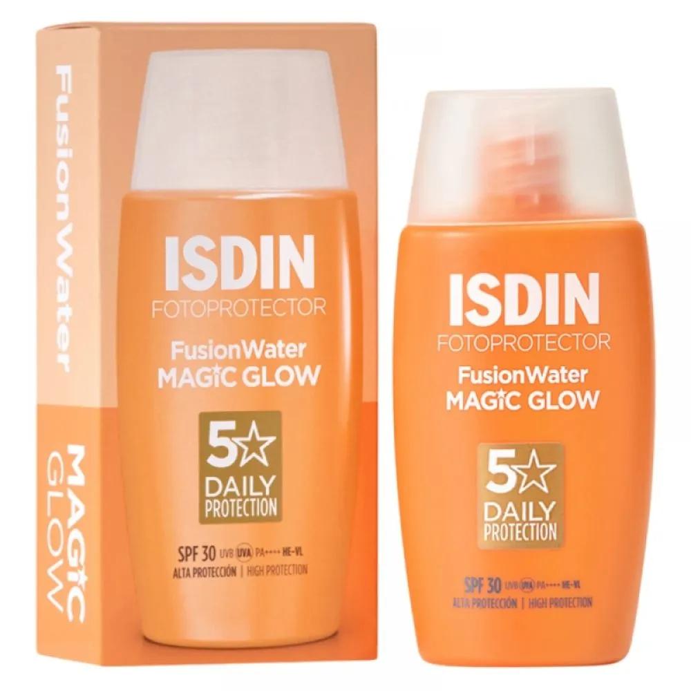 ISDIN Защита для лица Fusion Water Magic Glow SPF30 - 50 мл