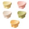 Large Diameter Neck Protection Bowl Anti-knock High Foot Bowl Easy Clean Water Bowl  Wet Dry Food