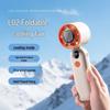 2026 High-Speed Cooling Ice Pack Foldable Digital Display Portable Silent Outdoor Fan