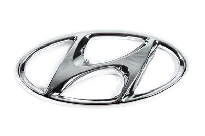 Эмблема (самоклейка, 270 мм на 136 мм) для Hyundai H350