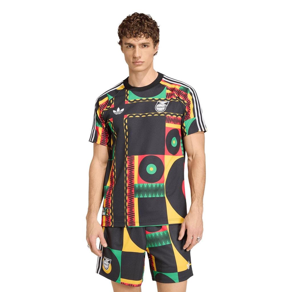 Adidas Mens Bob Marley Originals Jamaica T-Shirt