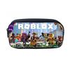 Рюкзак Roblox большой вместимости с плавными двойными молниями для школы и путешествий