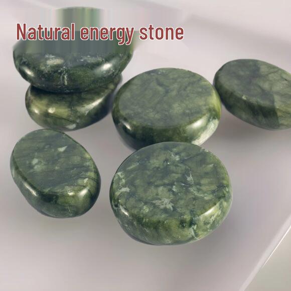 Xiuyan Jade Cooling Pillow - Natural Sweat-Resistant, Breathable, and Hollow Design for Cervical Support and Summer Comfort.